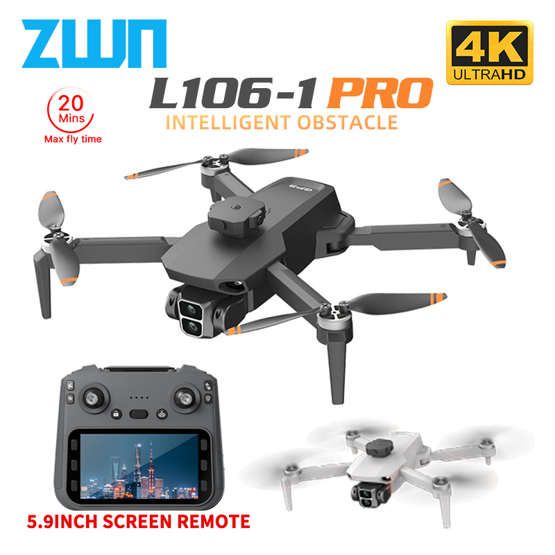 Drone Kit Professional - L106-1PRO GPS Drone professionale con schermo